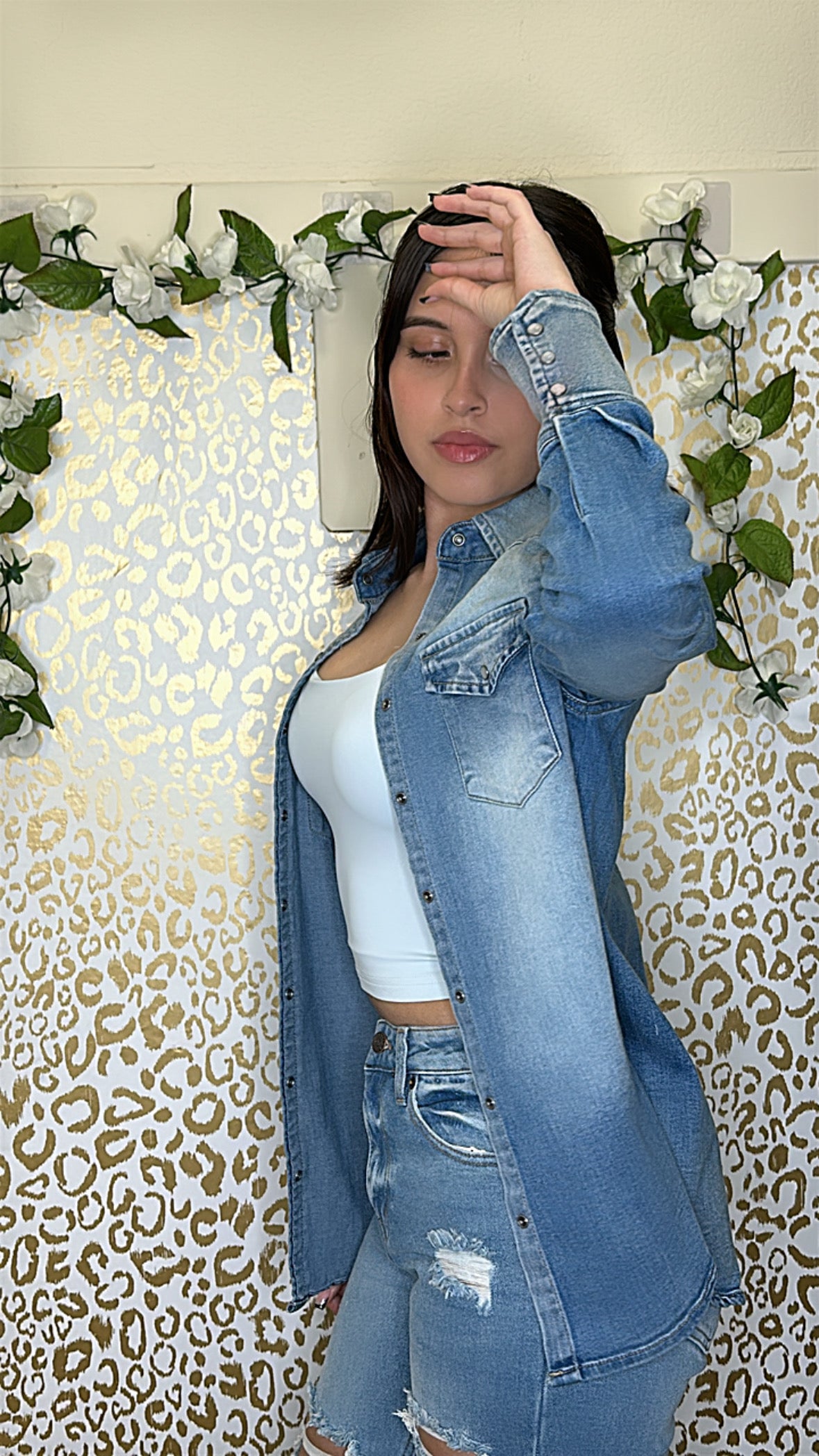 Audrey Denim Shirt